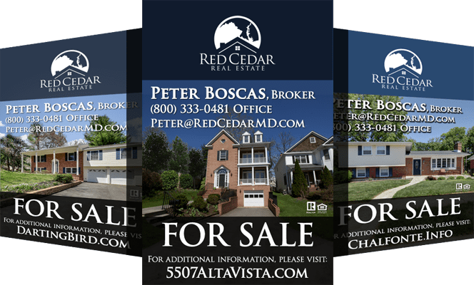 red_cedar_real_estate_for_sale_Signs